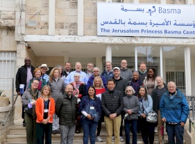 The Jerusalem Princess Basma Centre receives a delegation from the Diocese of Pennsylvania