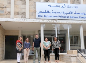 Embrace the Middle East visits the Basma Centre