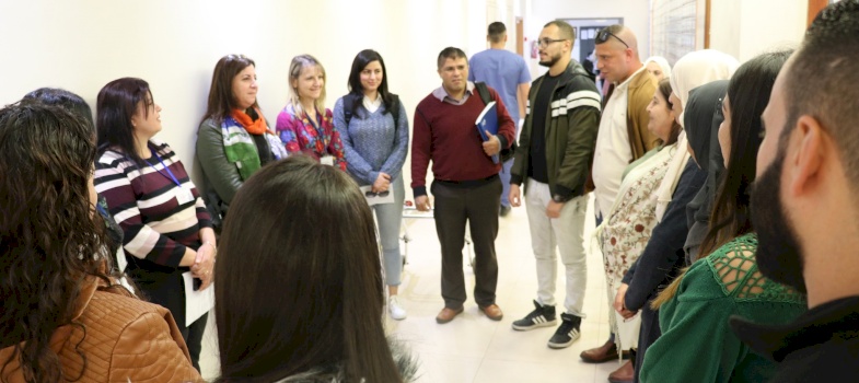 The Jerusalem Princess Basma Center conducts a training program for two of its partner centers
