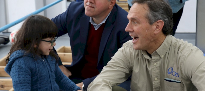 A high-profile visit to the Jerusalem Princess Basma Centre by a delegation from Catholic Relief Services