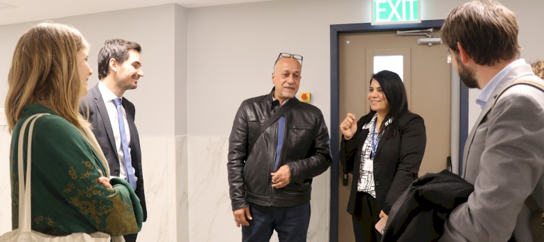 The Jerusalem Princess Basma Centre receives a delegation from the French Ministry of Foreign Affairs and the Agence Fran&ccedil;aise de D&eacute;veloppement (AFD) together with the Palestinian NGO Development Center (NDC)